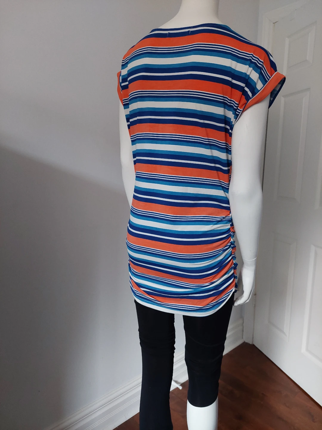Suzy Sheir Striped Tunic Top medium ⚽ - photo 2