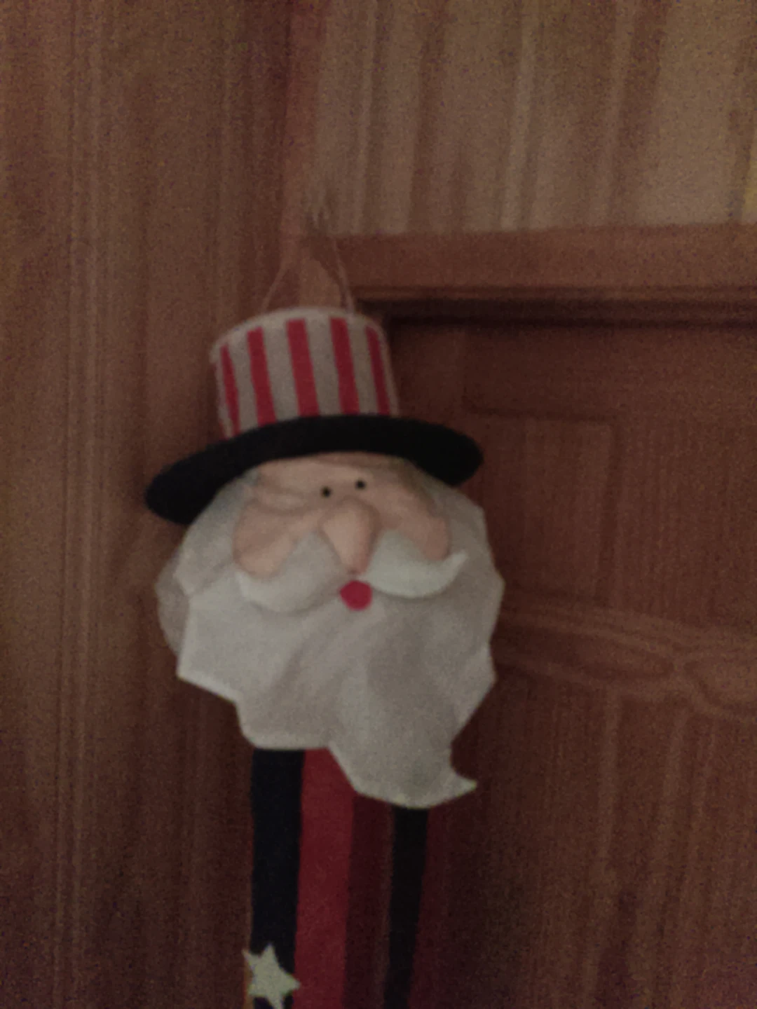 Uncle Sam Hanging Decoration  flag sock
