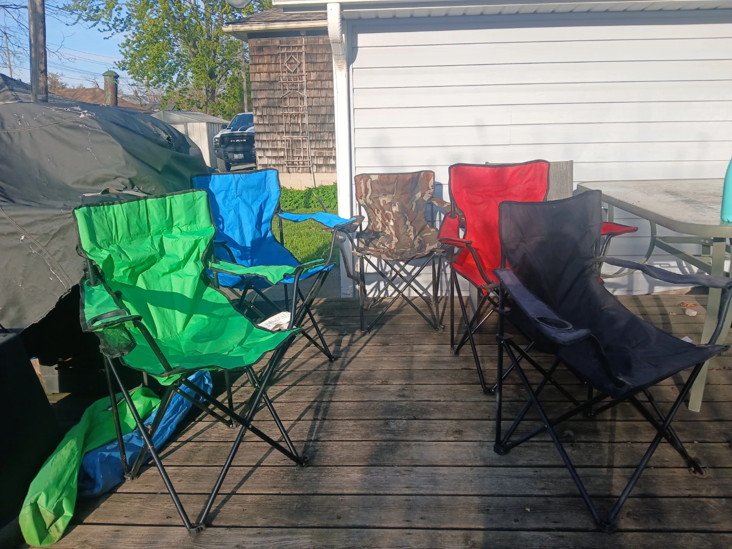 Assorted Camping Chairs