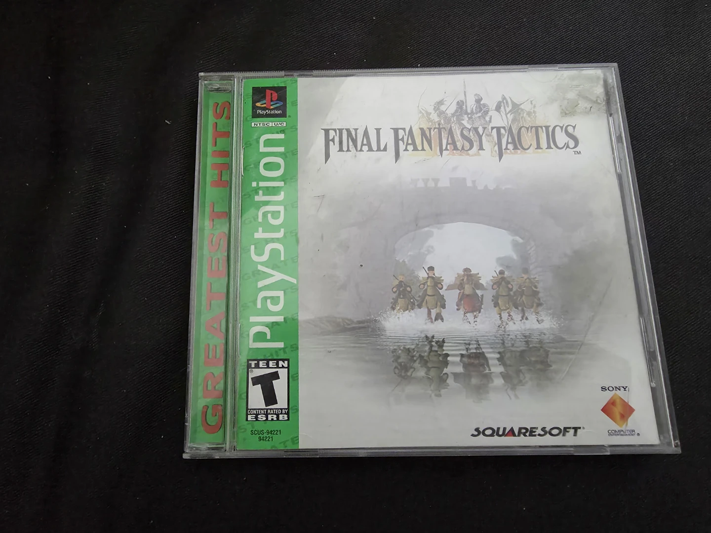 Final Fantasy Tactics Greatest Hits PlayStation Game