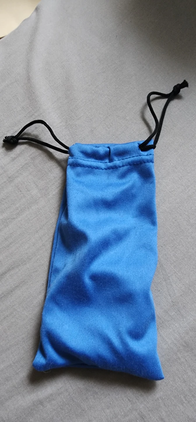 Blue Drawstring Pouch Bag⚽