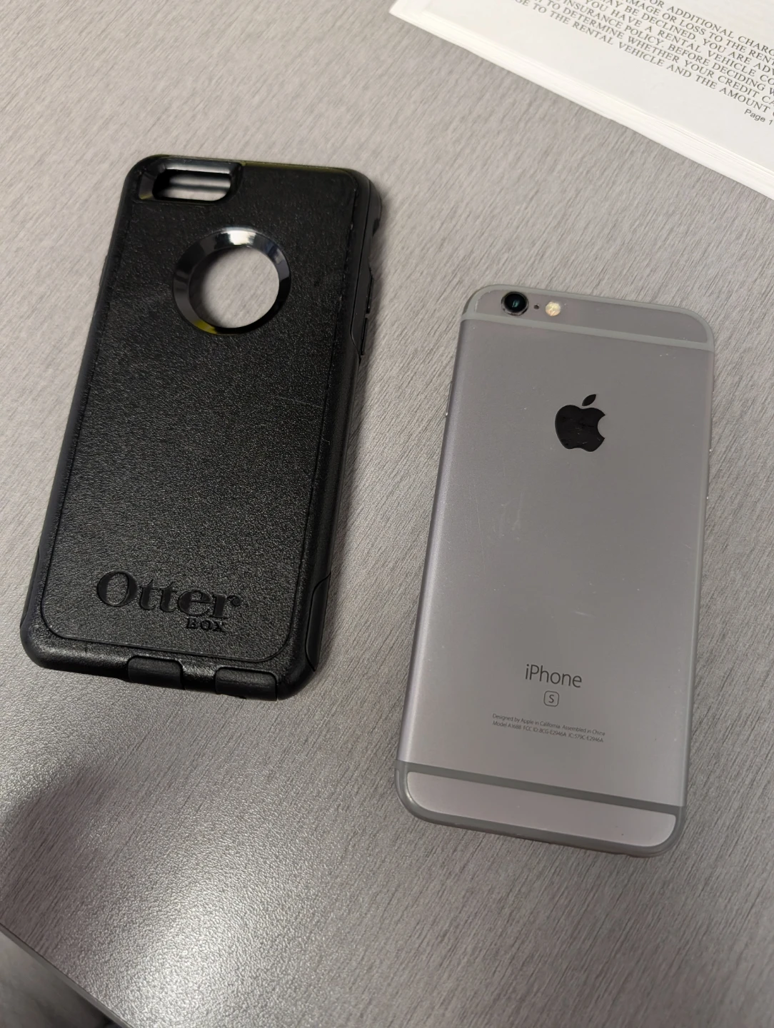 iPhone 6S 64GB, new battery - photo 2