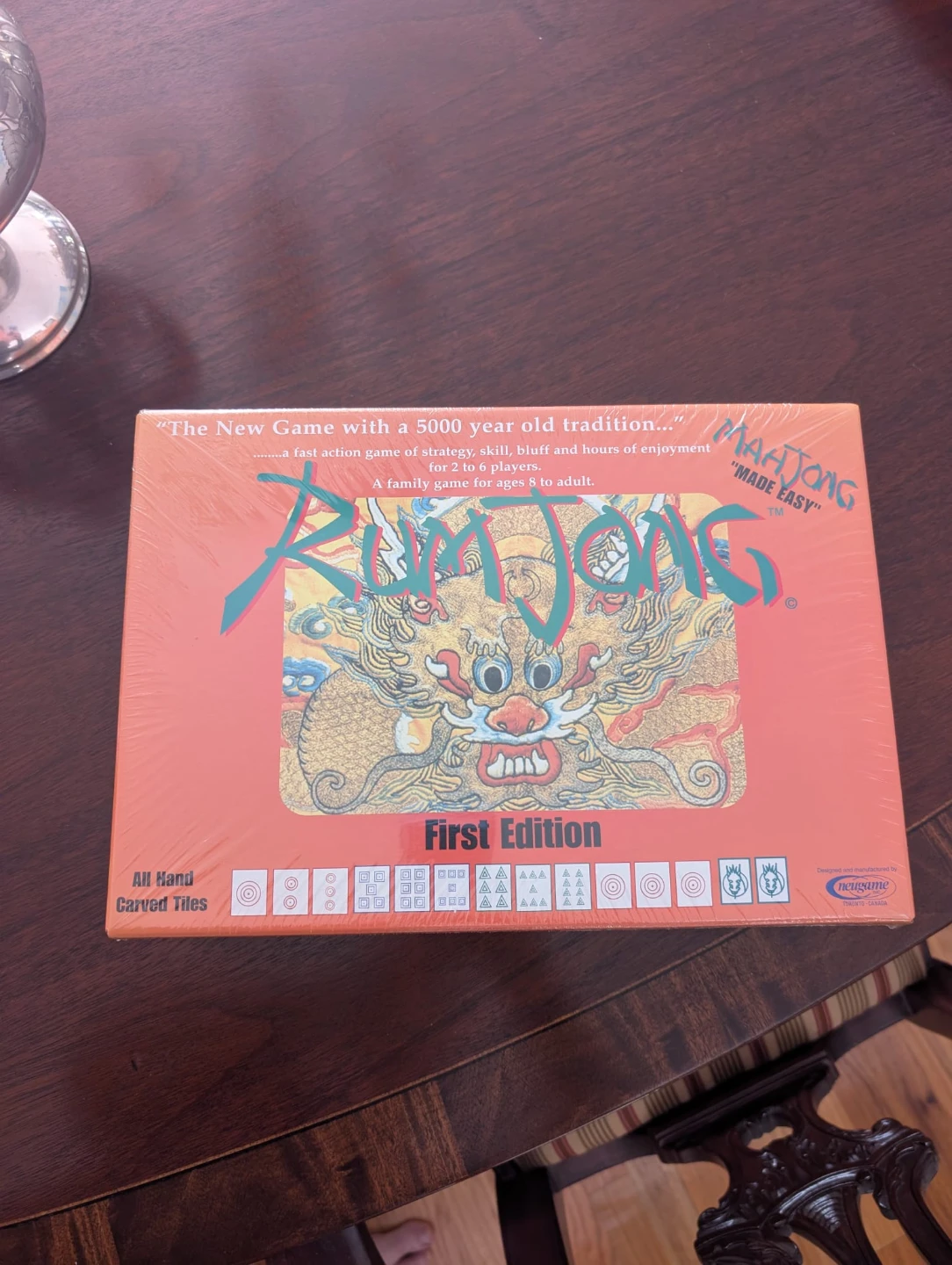 Rum Jong Mah Jong First Edition Board Game - photo 2