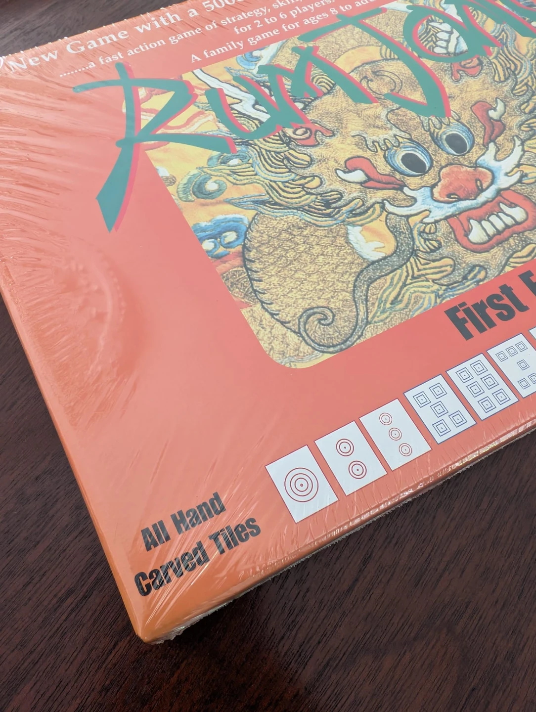 Rum Jong Mah Jong First Edition Board Game - photo 3