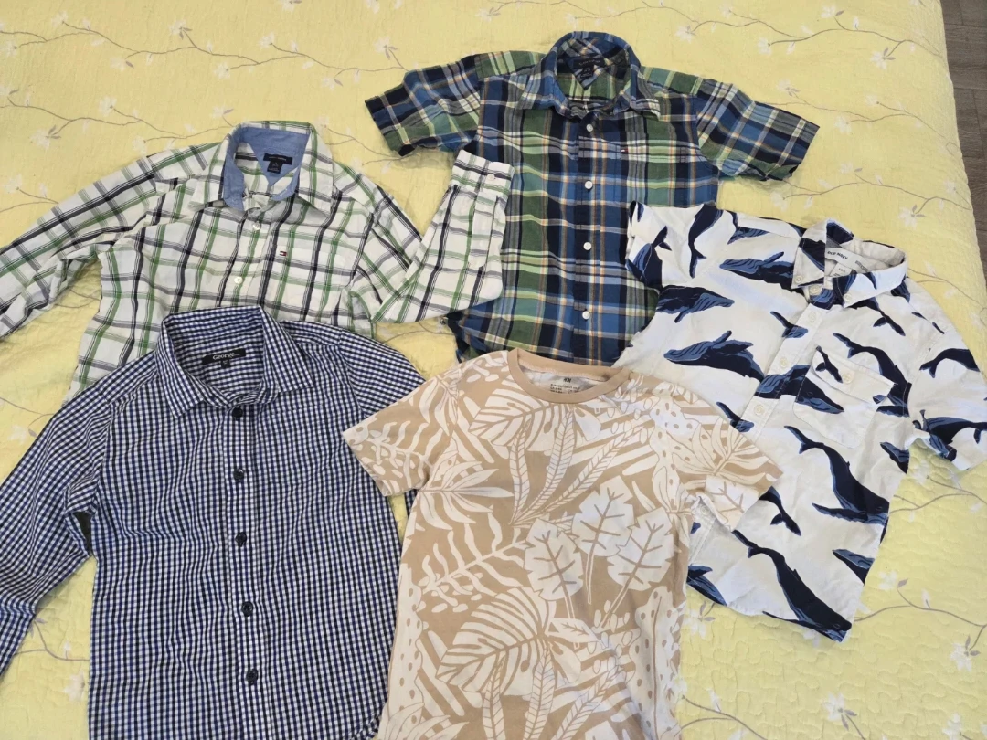 Boys Button-Up Shirts and T-Shirt (5) - photo 2