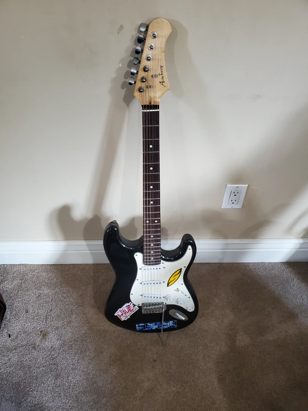 Academy Electric Guitar - Black