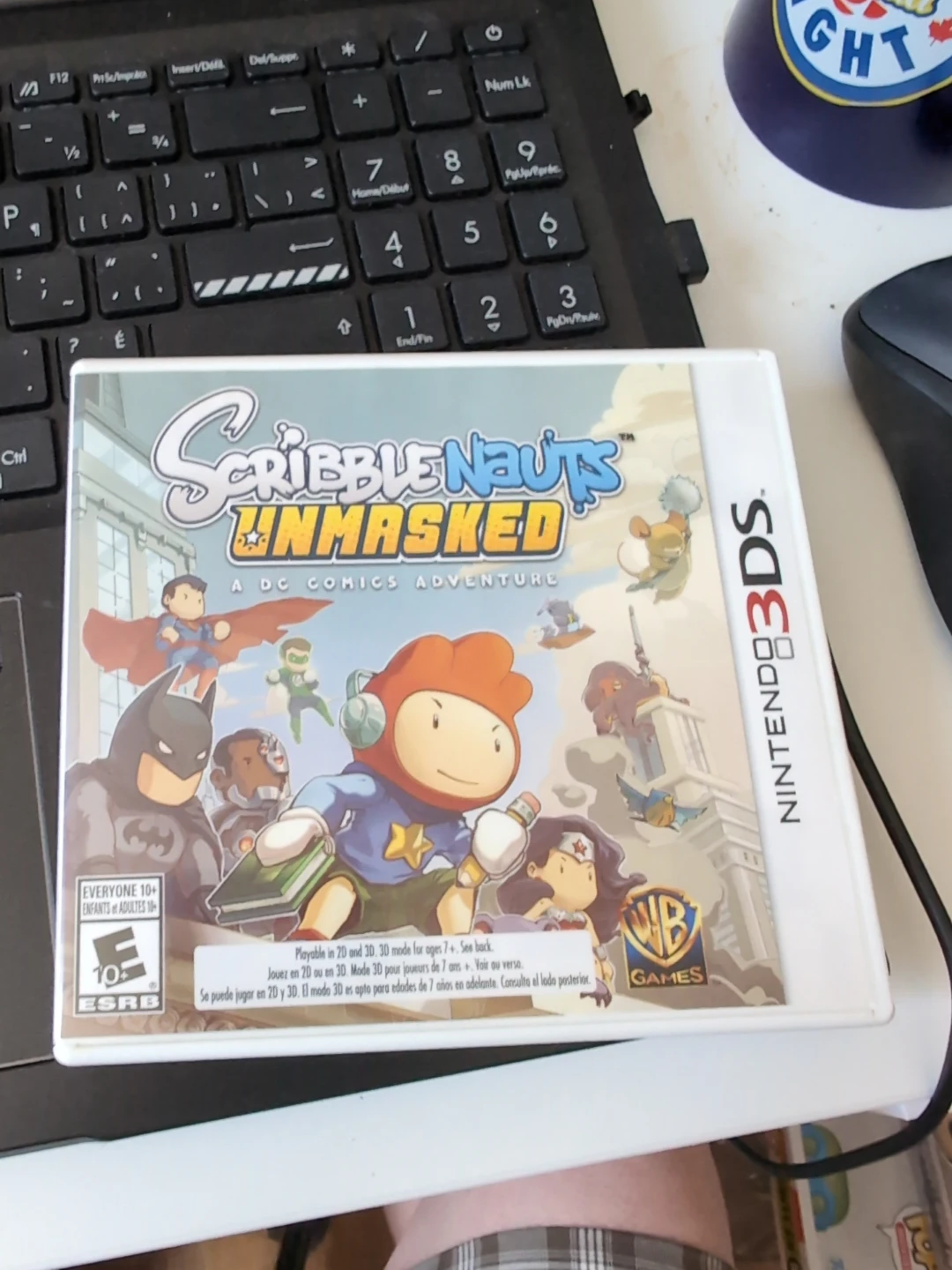 Scribblenauts Unmasked DC Comics Adventure Nintendo 3DS Game