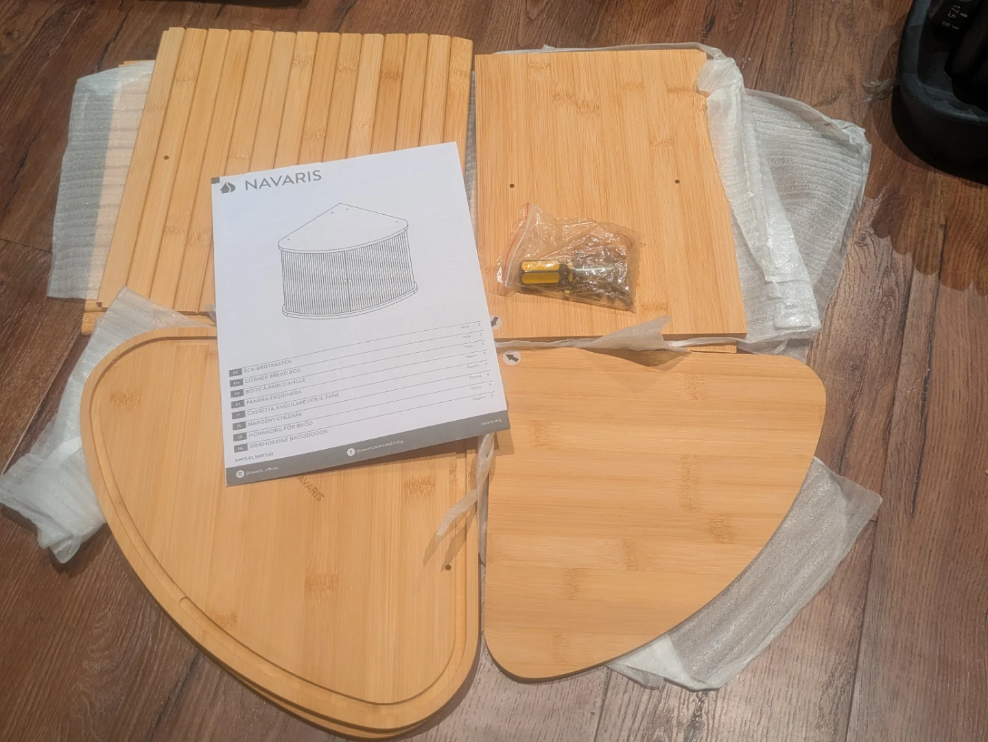 New Navaris Corner Bread Box ⚽ - photo 4