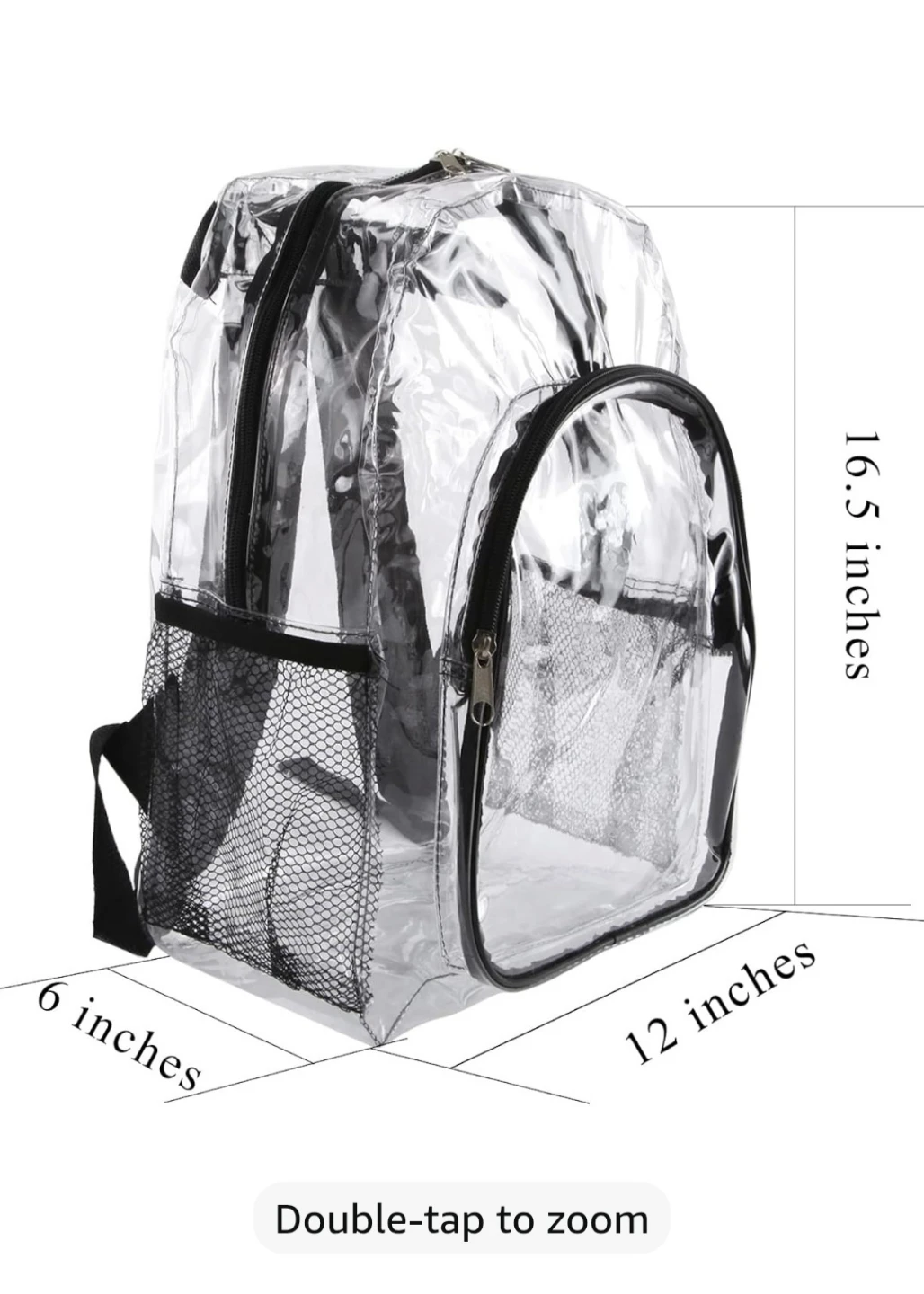 Crystal Clear Backpack