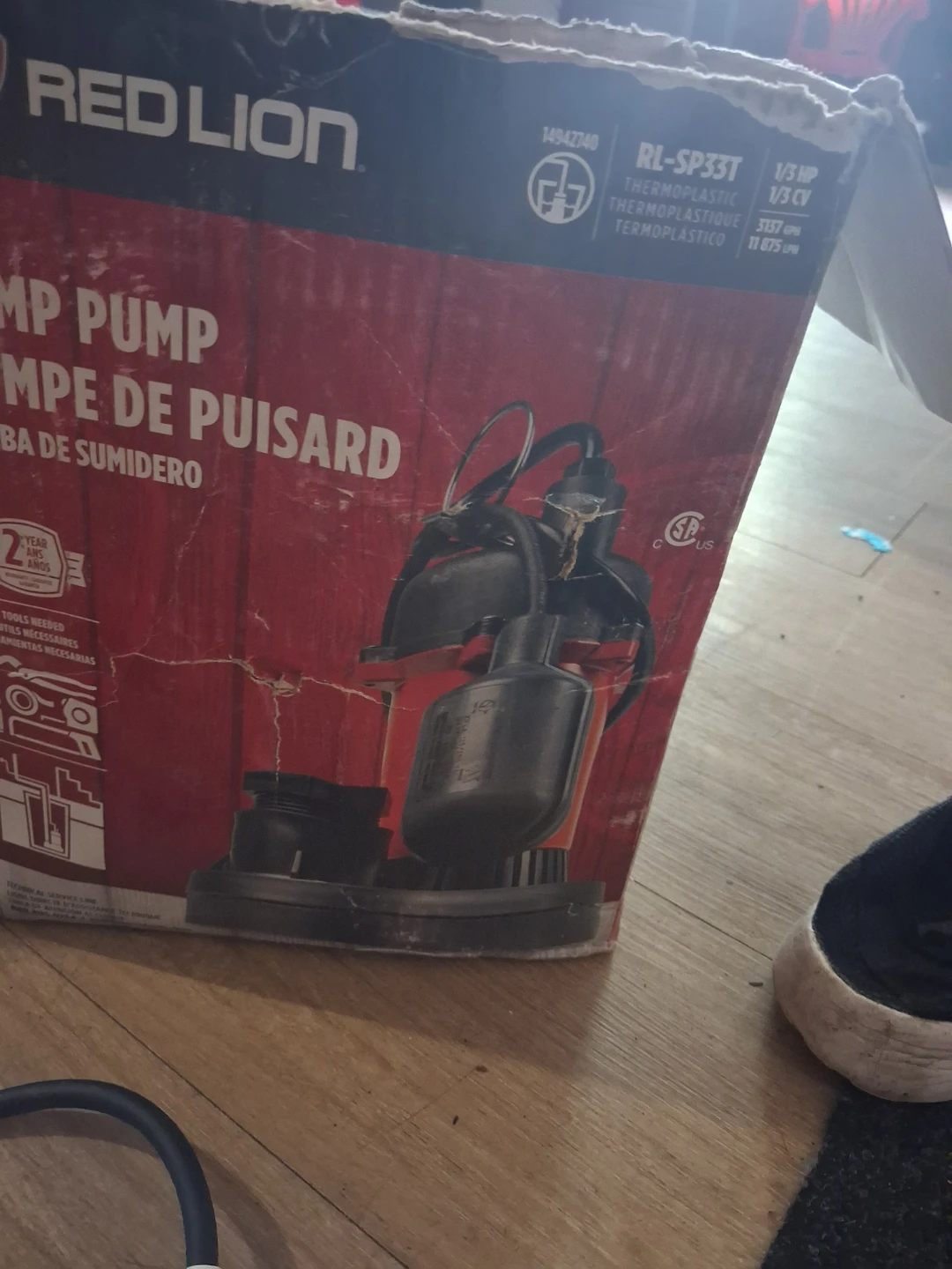 Red Lion RL-SP33T Submersible Pump - photo 2