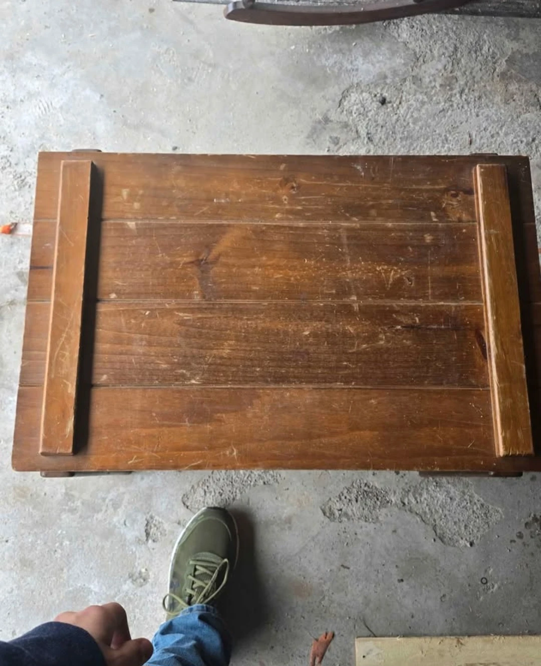 Wooden Storage Chest Trunk - photo 3