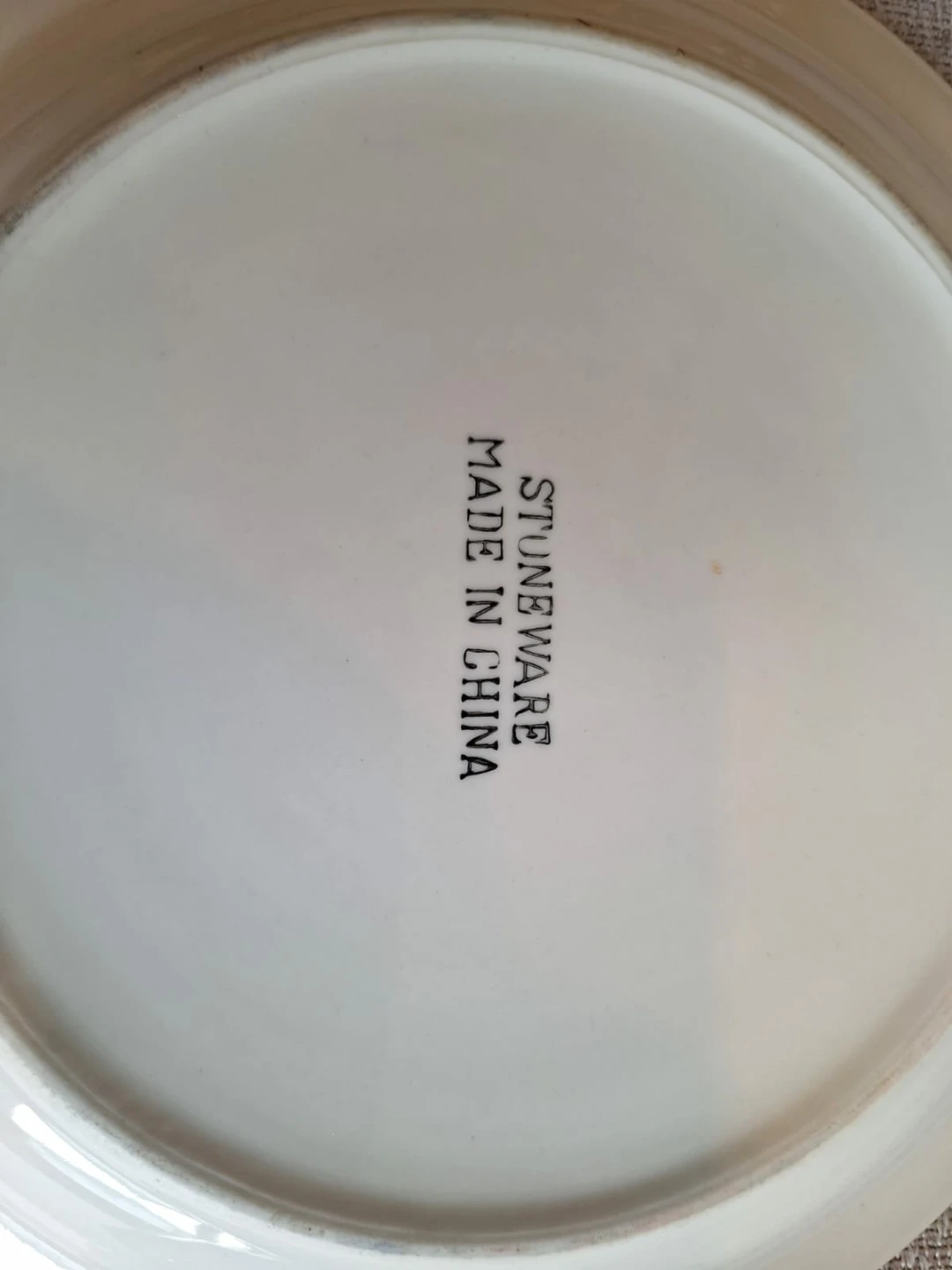Stoneware Dinner Set with Floral Design - photo 5