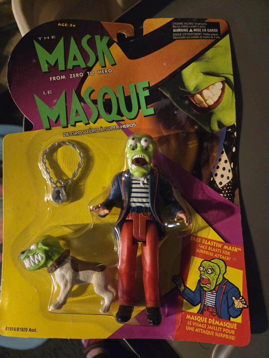 "The Mask" From Zero to Hero Action Figure with Accessories