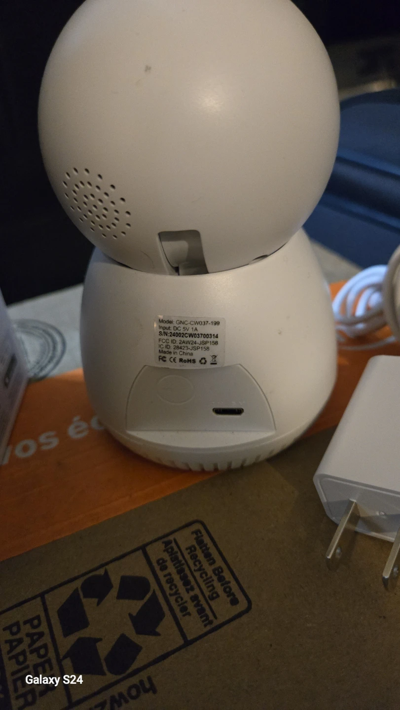 GNC-CW037-199 Wi-Fi Security Camera - photo 2