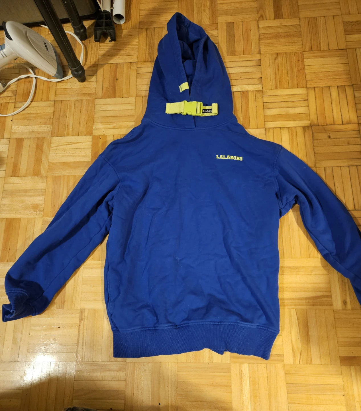 LALABOBO Blue Hoodie - Size M