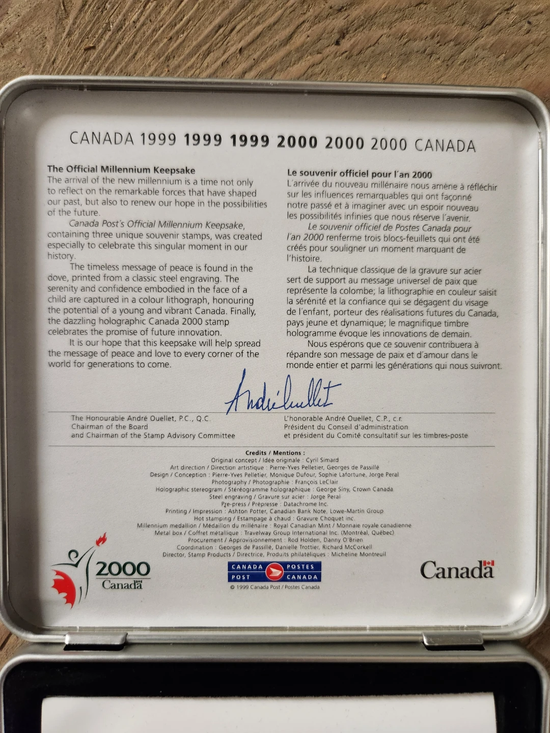 Canada Post Official Millennium Keepsake - photo 4