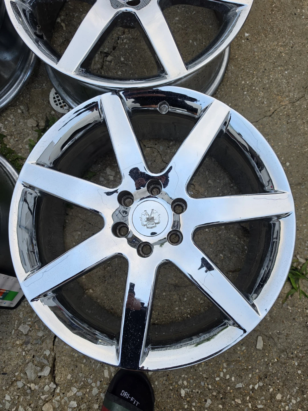 5 New 18 inch Vogue rims wheels 6x120 6x4.75 6 lugs - photo 3