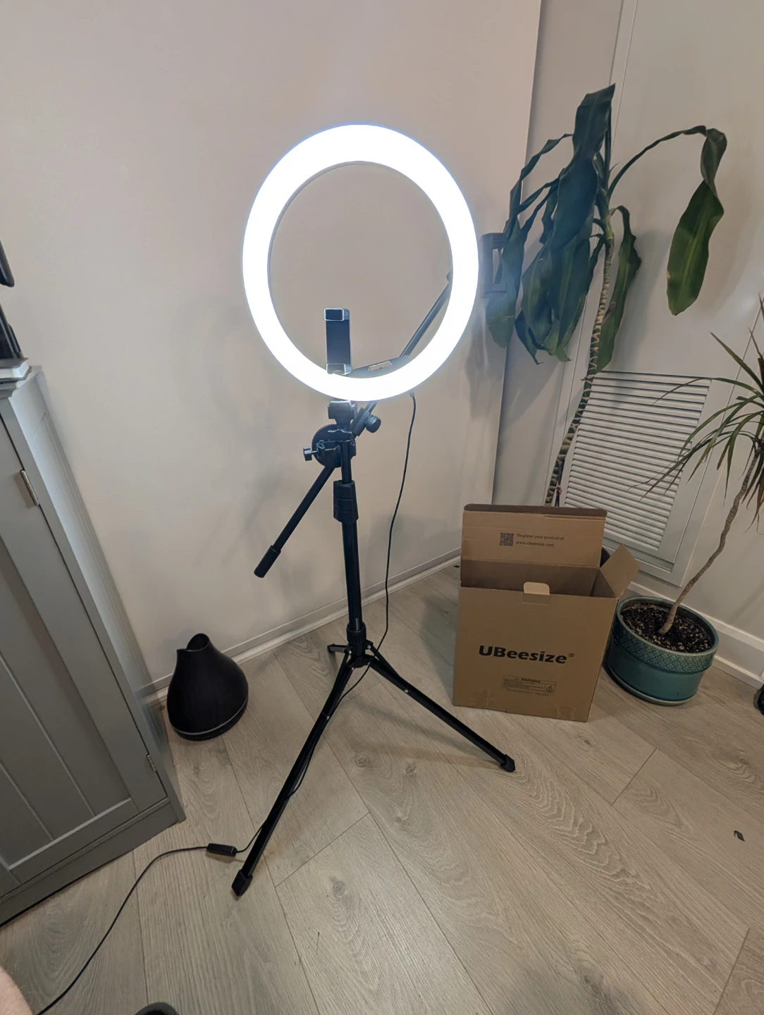 Ring Light with Tripod Stand and Phone Holder