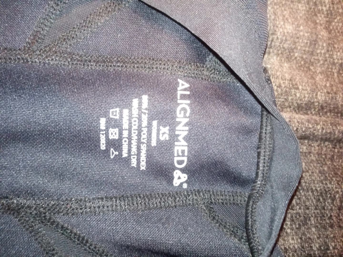 Women's, ALIGNMED Posture Corrector Top Black XS - photo 2