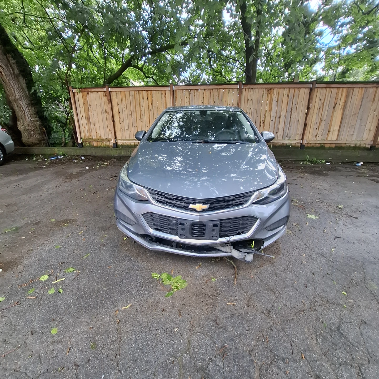 Gray Chevrolet Cruze Sedan