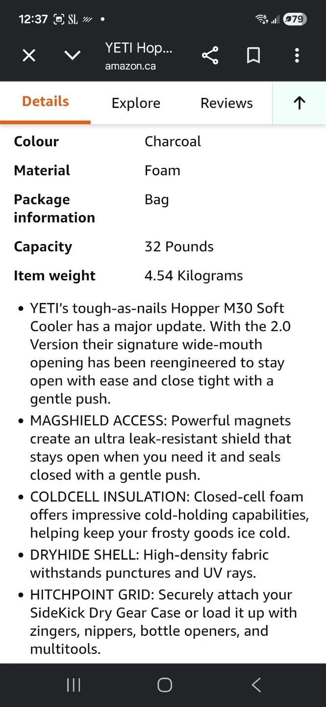 YETI Hopper M30 Soft Cooler - photo 3