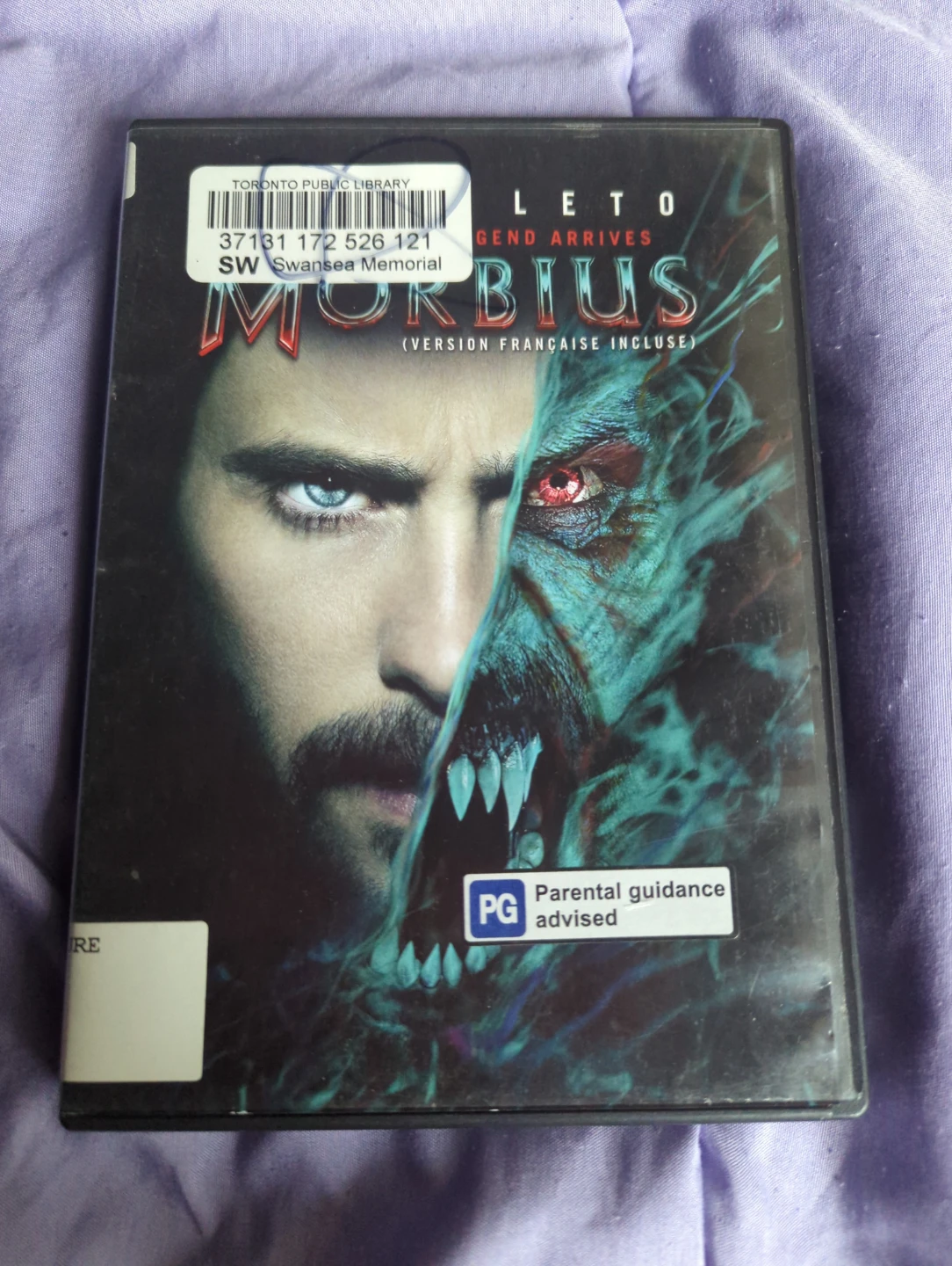 Morbius DVD ⚽⚽⚽