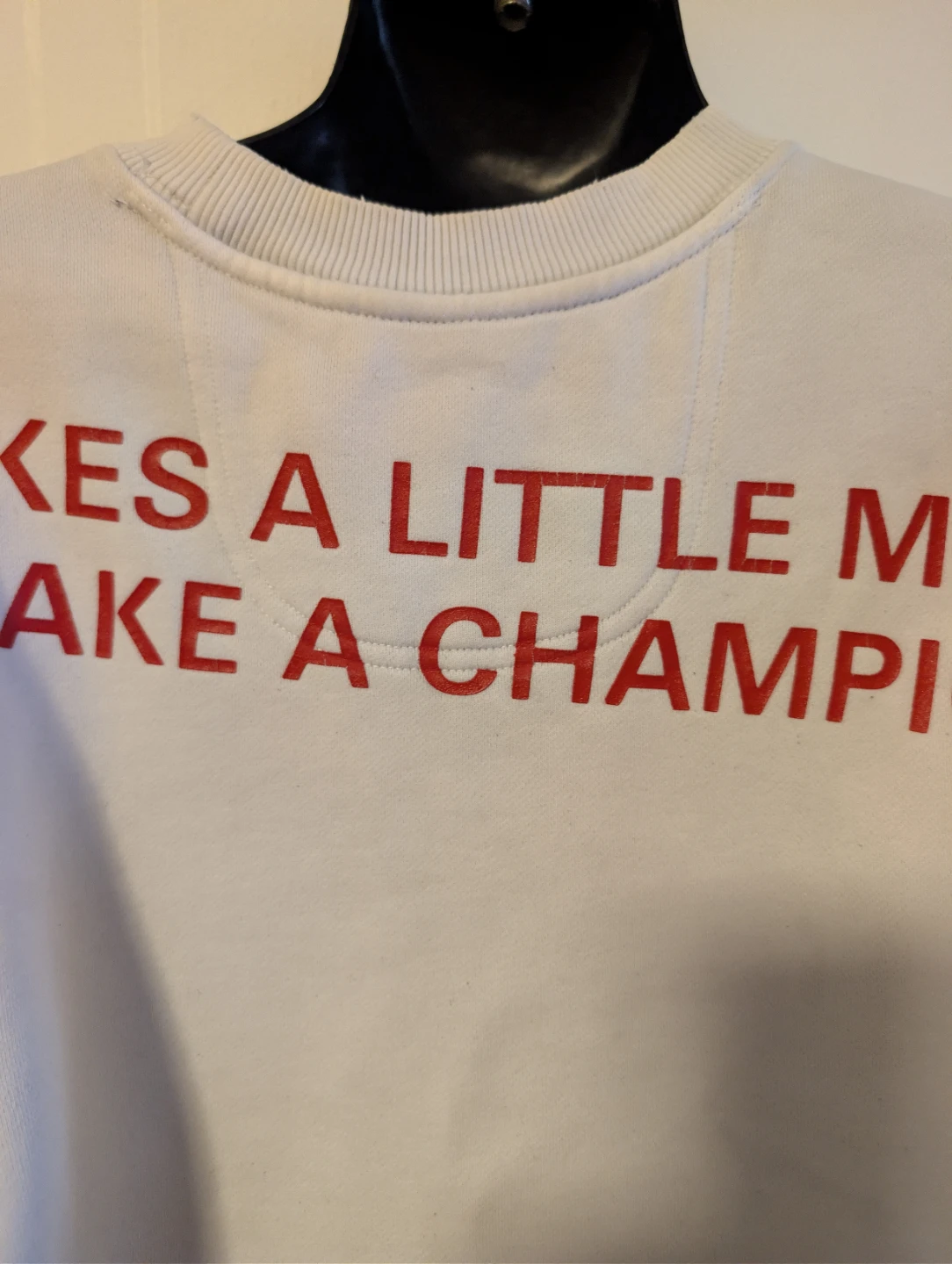 ⚽ Champion Off white Crewneck Sweatshirt - photo 5