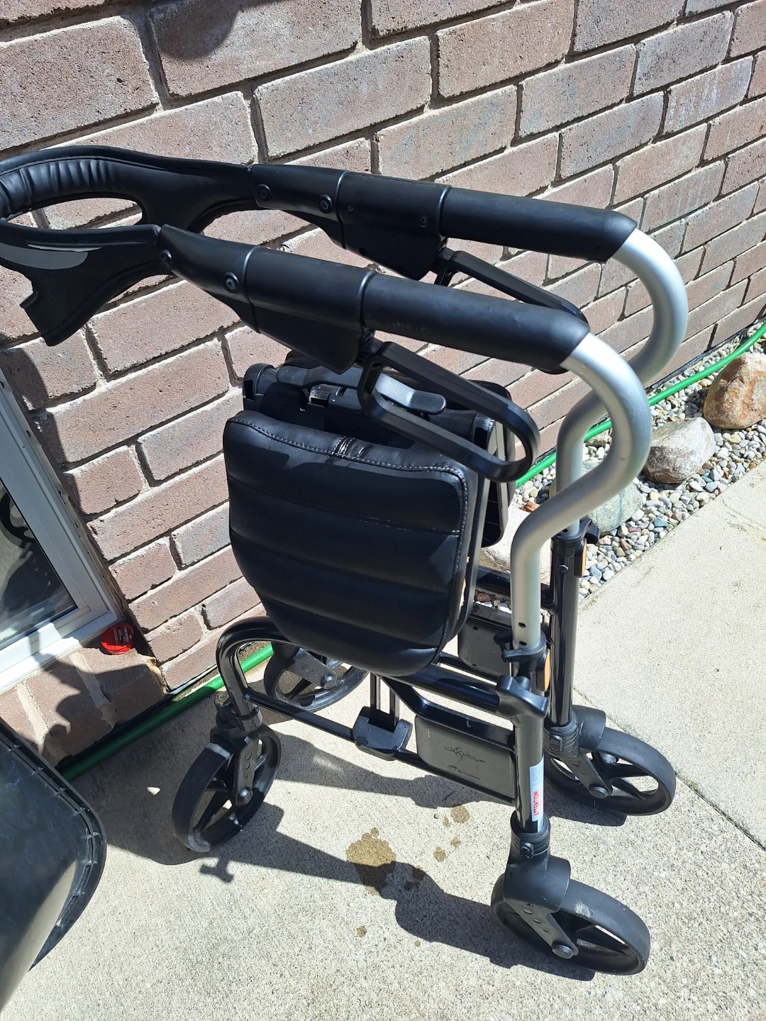 Evolution Rollator Walker with Seat and Bag