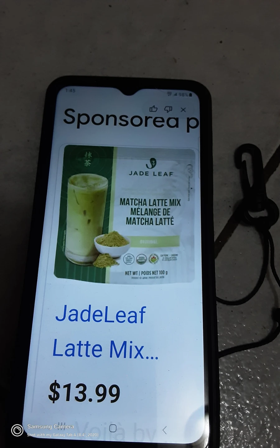 Jade Leaf Vanilla Matcha Latte Mix, JAPANISE TEA - photo 3
