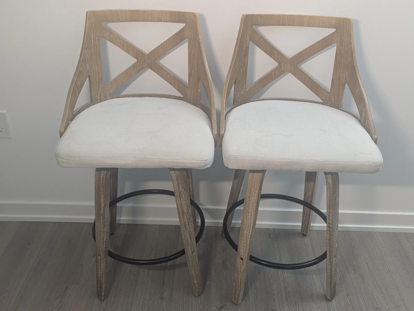 Lumisource Swivel Bar Stools (Set of 2)