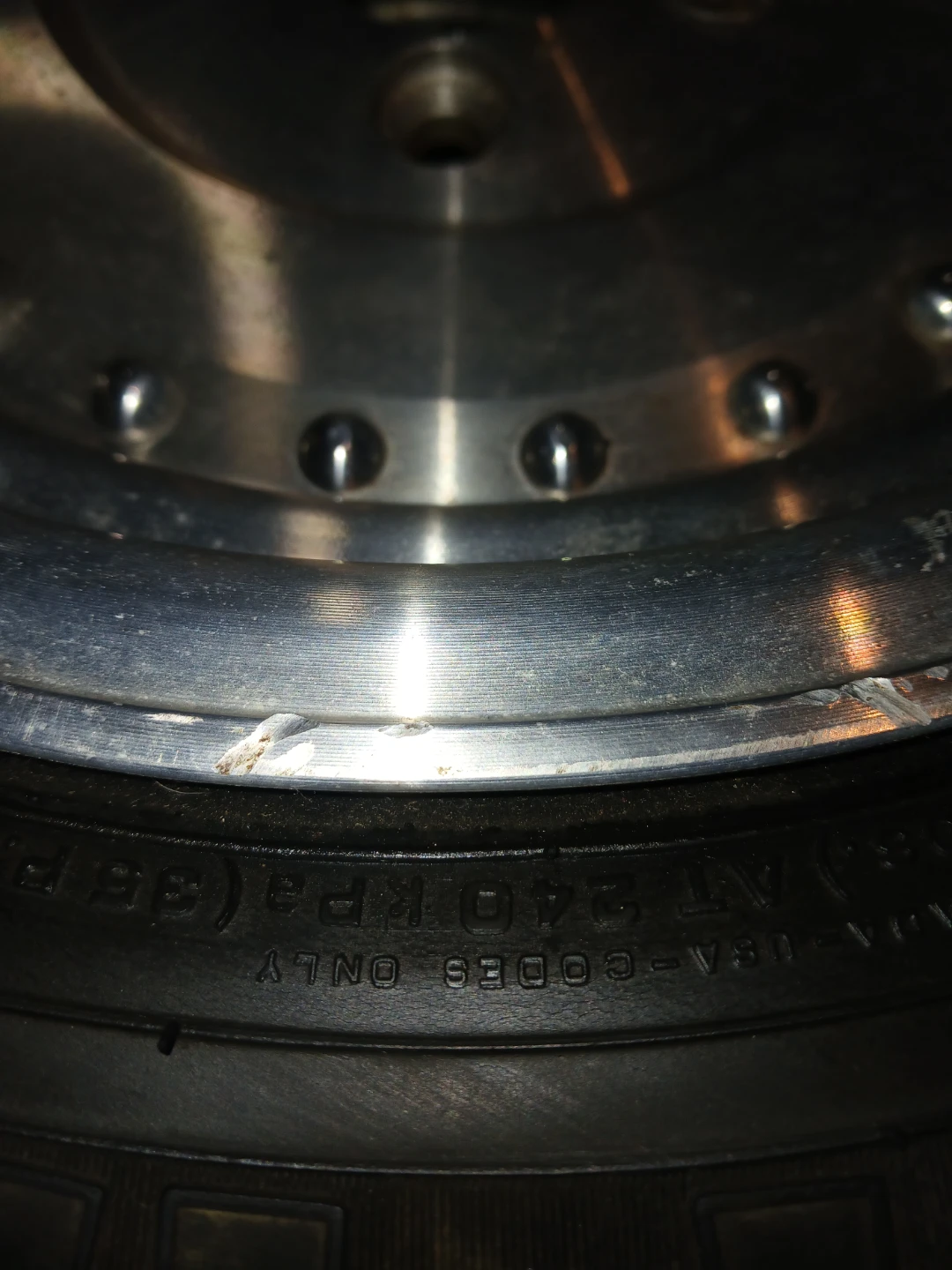Pair of GREAT condotion Center Line Auto Drag Wheels (Chevy) - photo 2