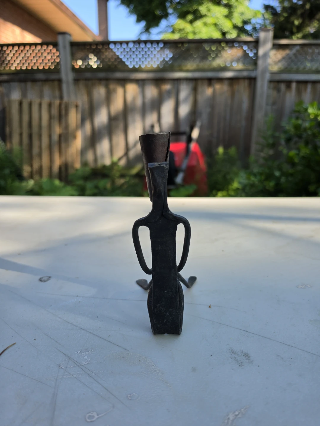 Metal Figure Candlestick Holder - photo 2