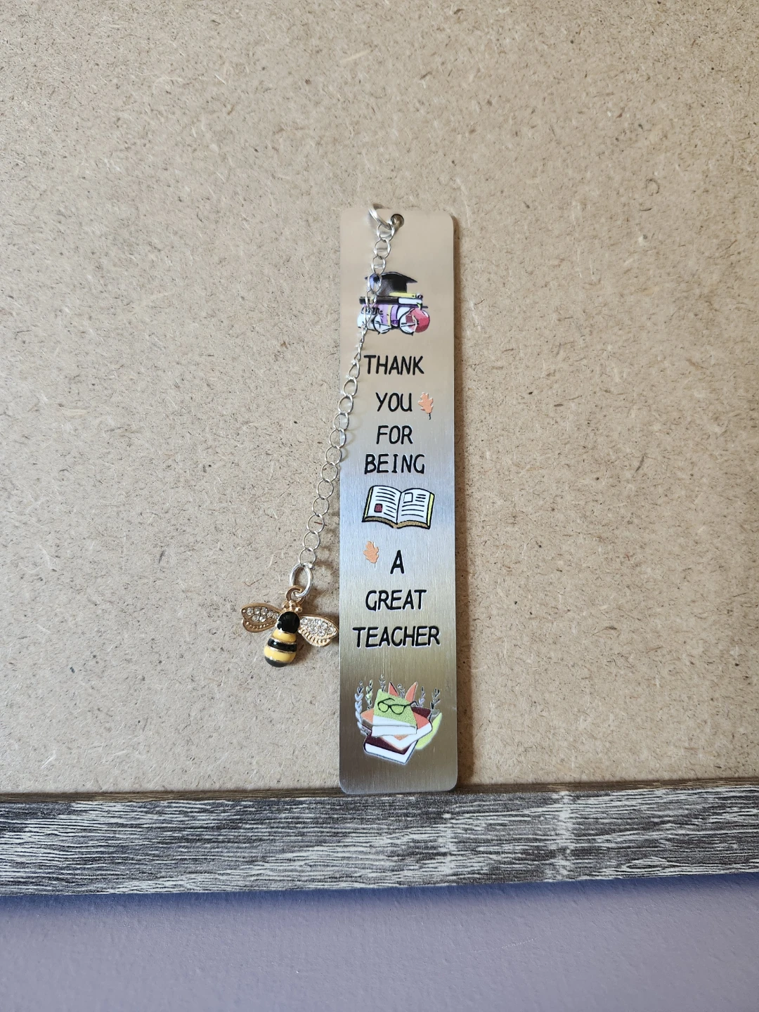 Teacher's Gift Bookmarks Stainless  - $5 Each