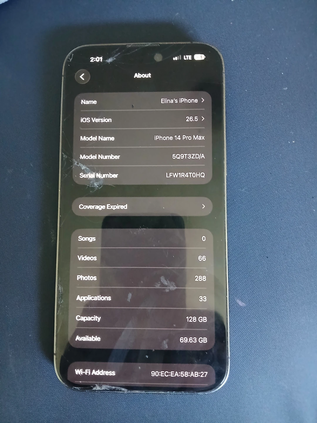 Apple iPhone 14 Pro Max make offer