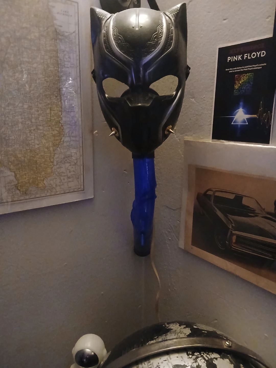 Black Panther Bong Mask - photo 3