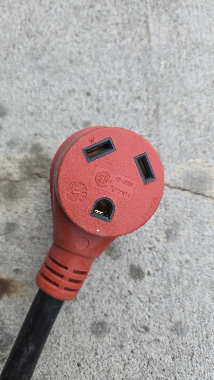 Mighty Cord 15A Male - 30A Female Adapter - photo 2