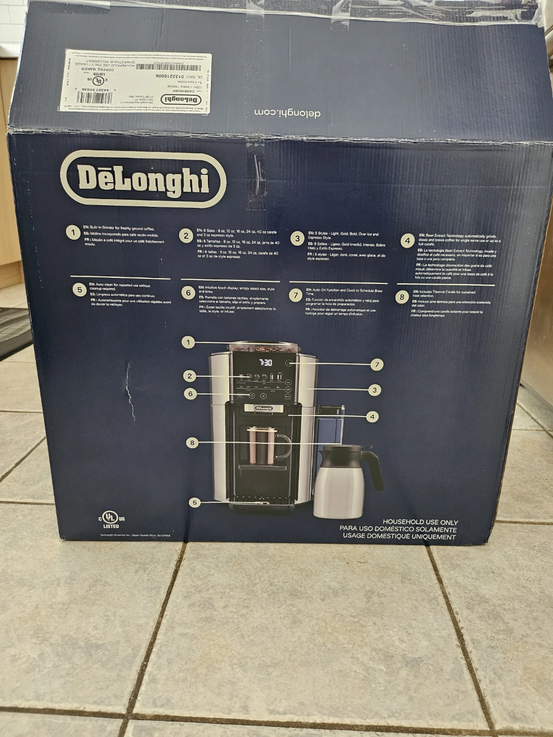 DeLonghi TrueBrew Automatic Coffee Machine - photo 2