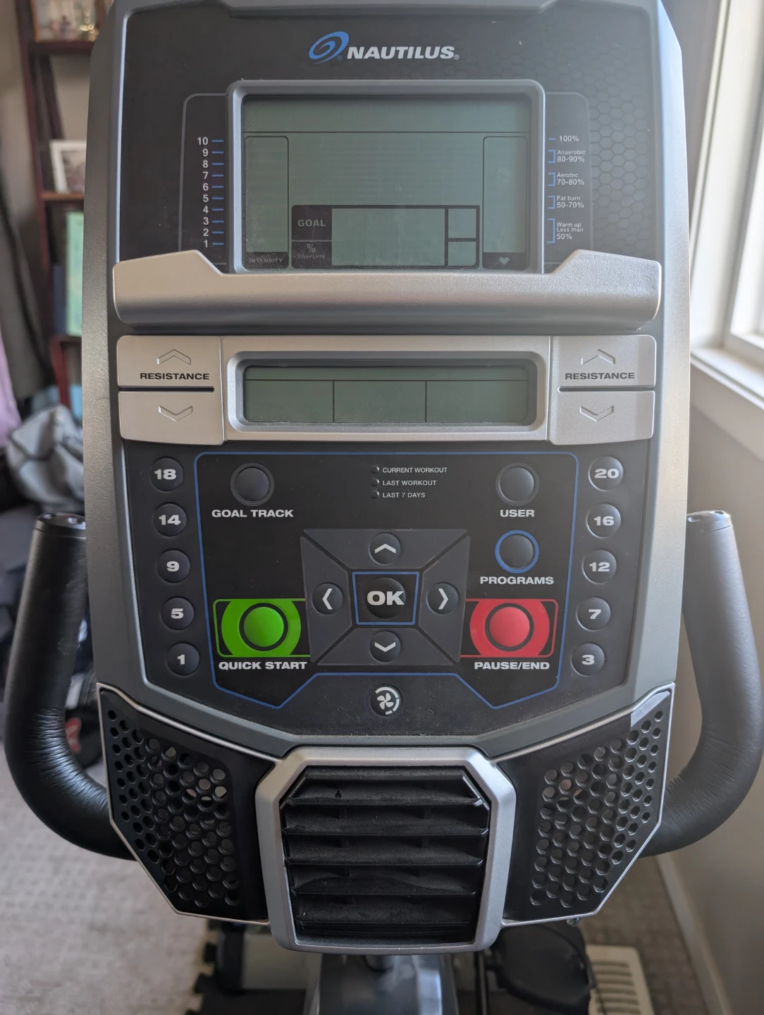 Nautilus R614 Recumbent Exercise Bike