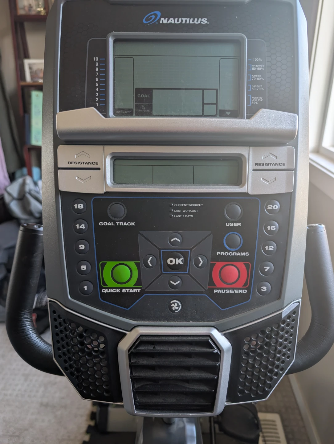 Nautilus R614 Recumbent Exercise Bike - photo 5