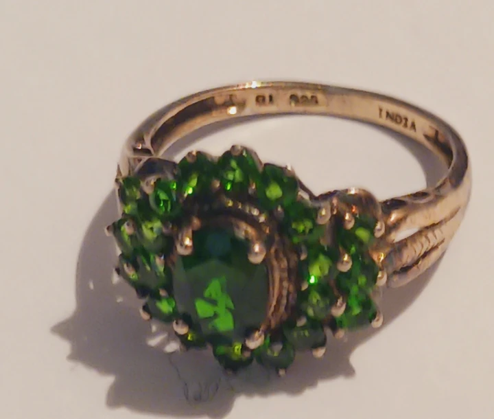 Beautiful Sterling Silver 925 Gemstones Ring.9 - photo 4