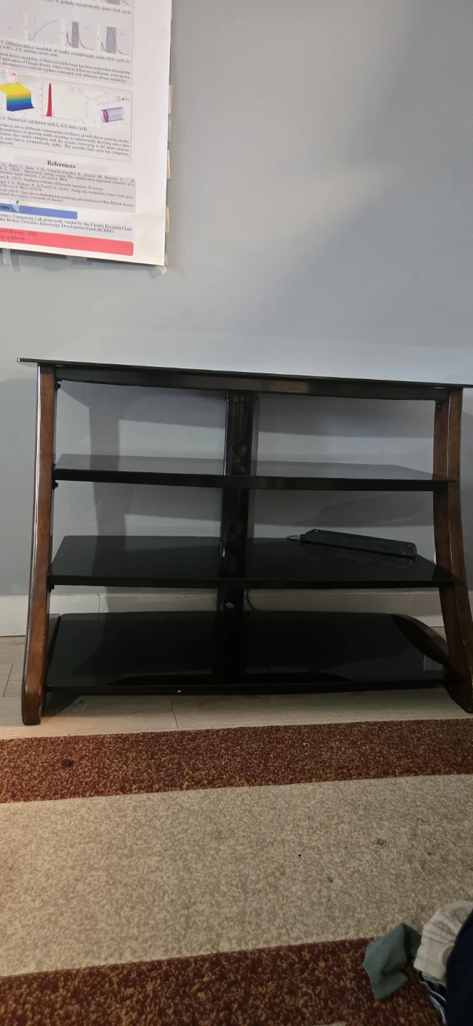 TV Stand with 4 Shelves - photo 2