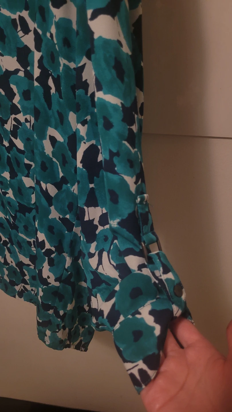 Floral Print Blouse - Size L - photo 3