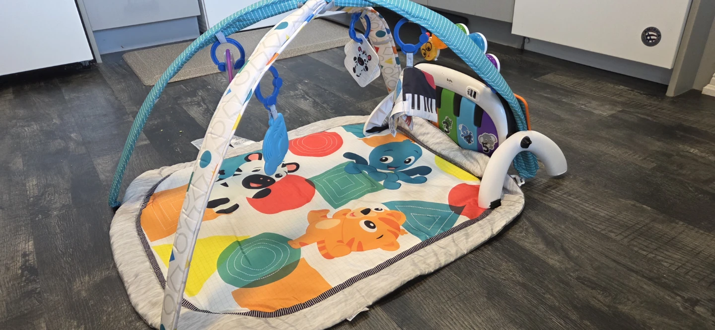 Fisher-Price Deluxe Kick & Play Piano Gym - photo 2