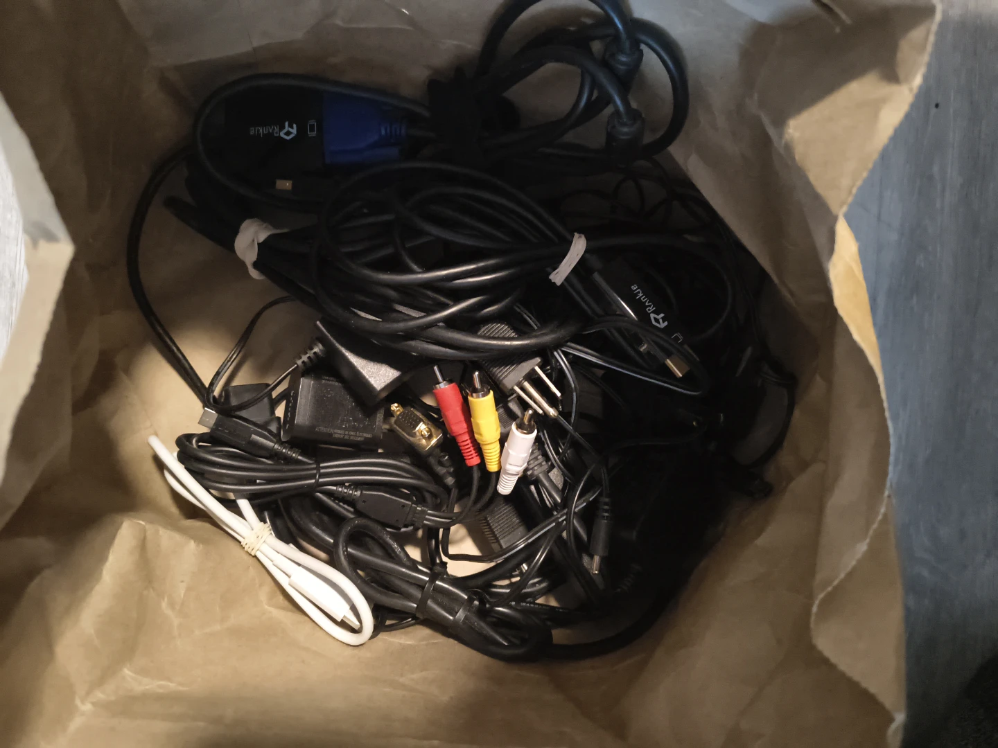 Assorted Cables and Adapters