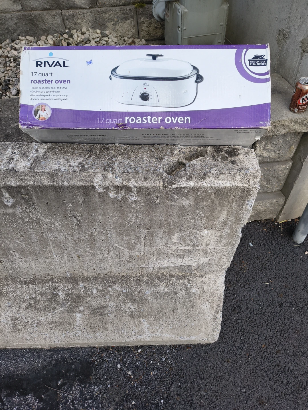 Rival 17 quart roaster oven