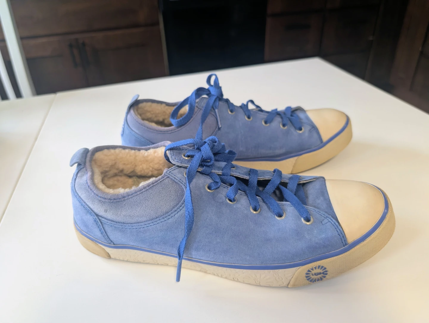 UGG Australia Blue Suede  Sneakers
