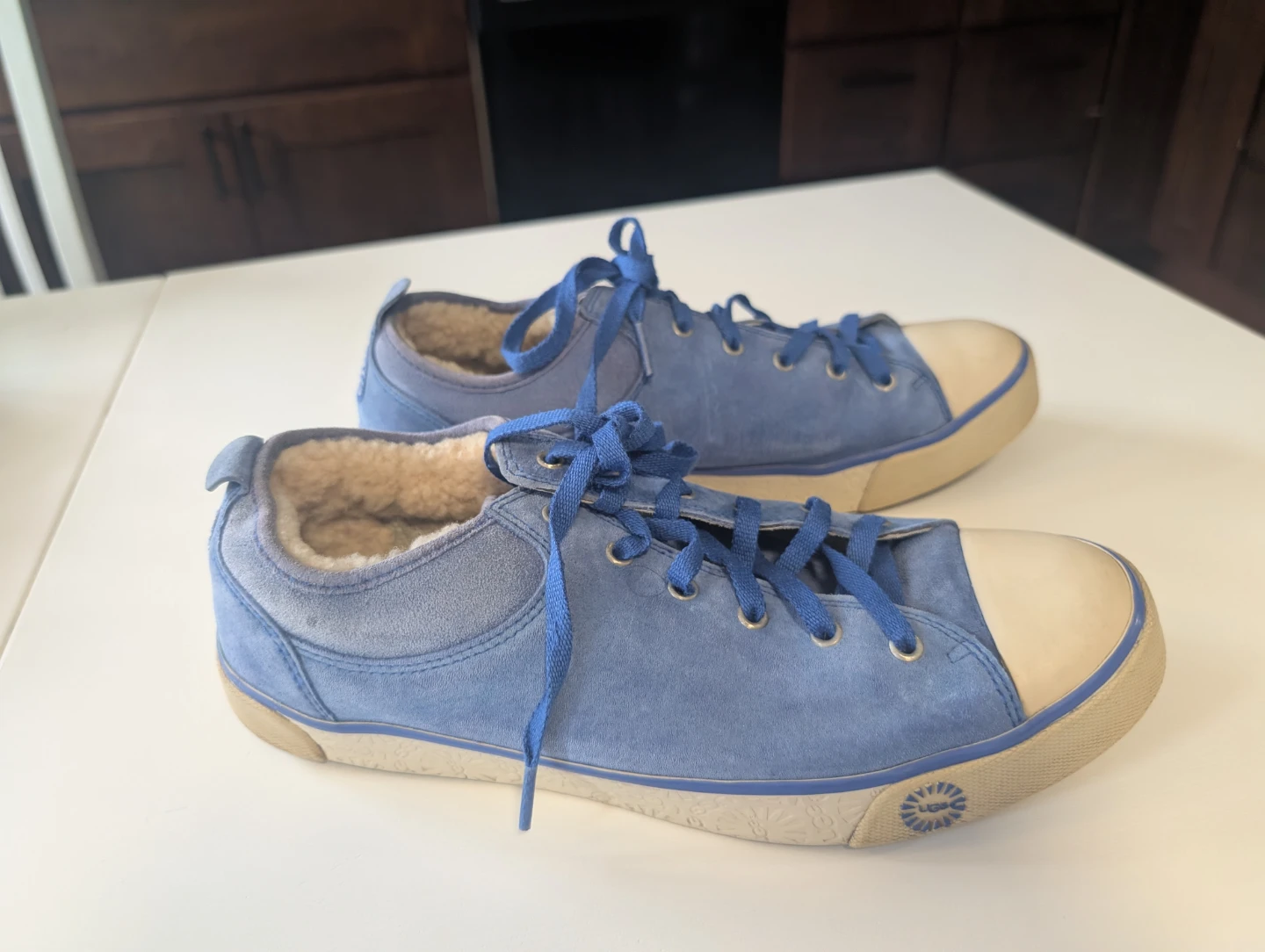 UGG Australia Blue Suede  Sneakers - photo 5