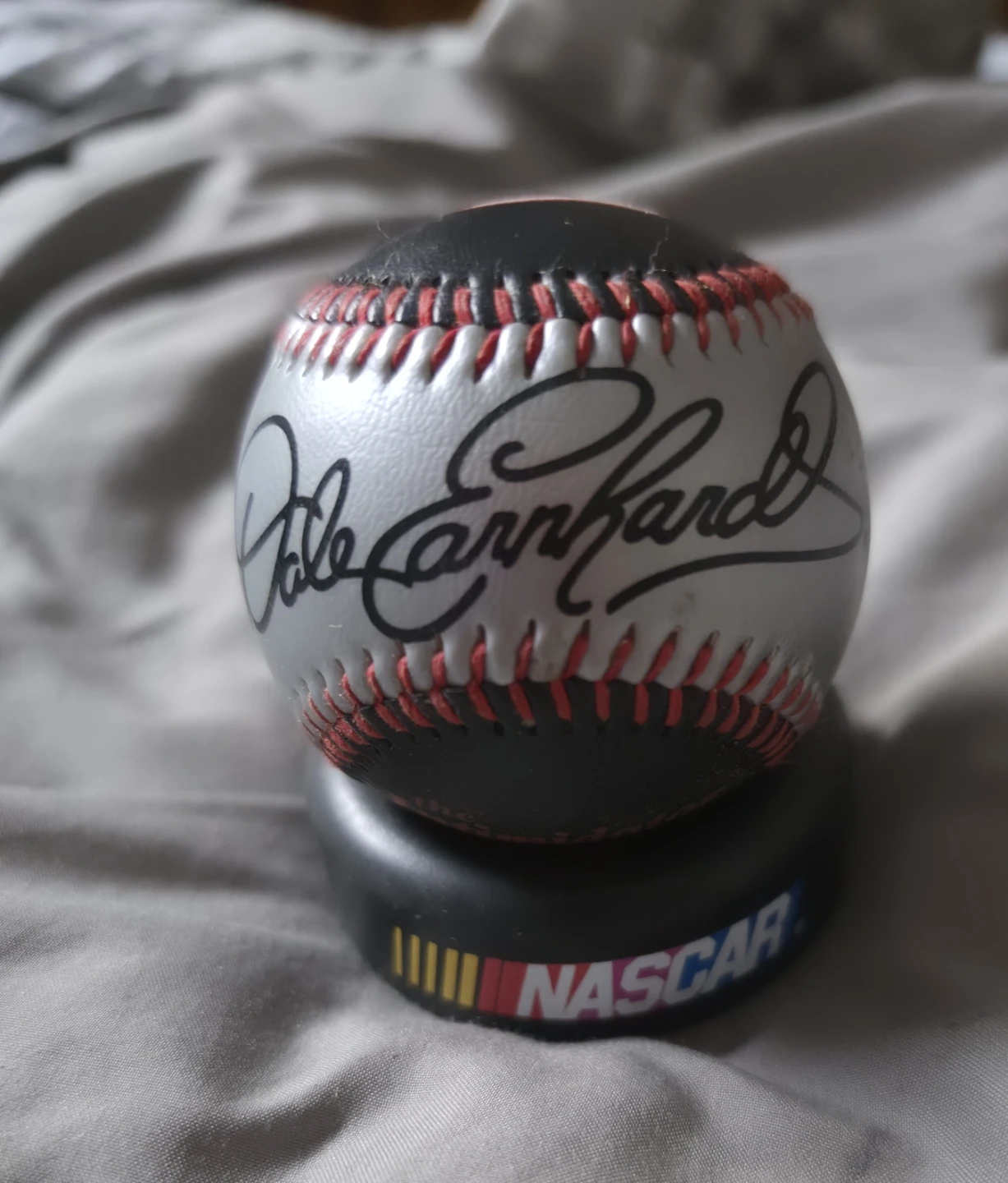 Dale Earnhardt Nascar Autographed Baseball