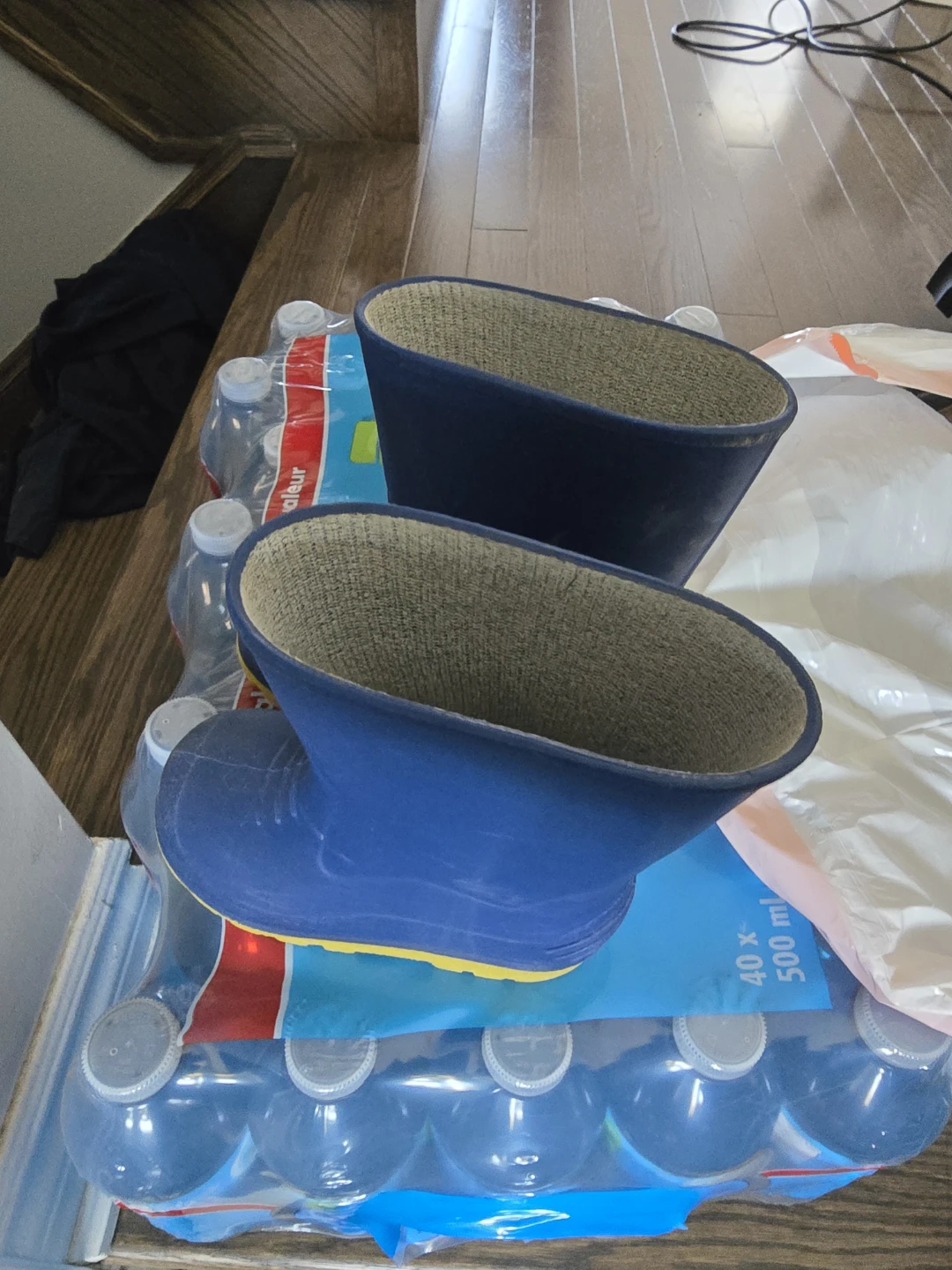 Blue Rain Boots