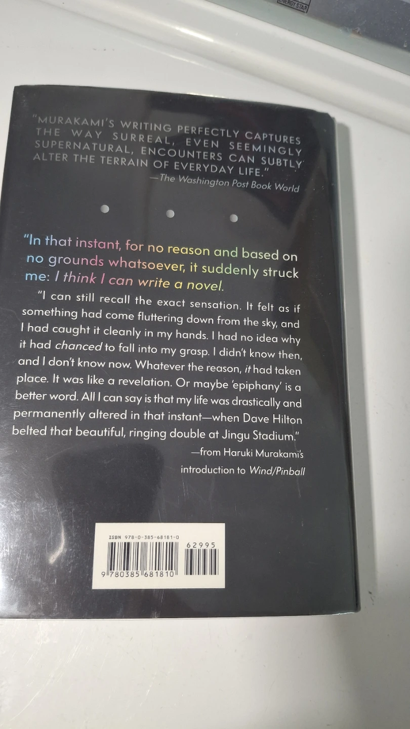Haruki Murakami Wind / Pinball Two Novels Book - photo 2